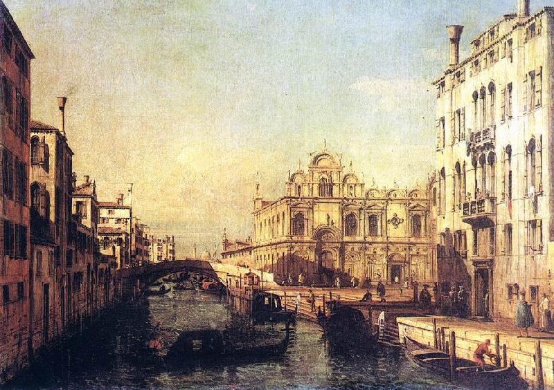 BELLOTTO, Bernardo The Scuola of San Marco gh oil painting image